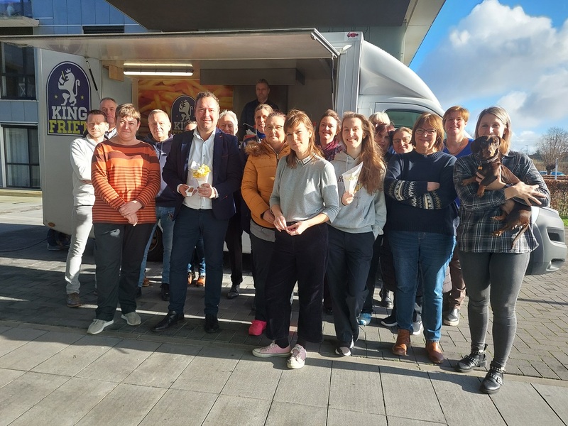 Frietjes in ruil voor de prik