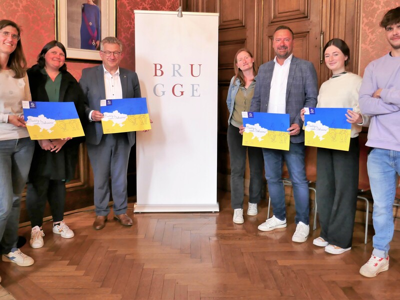 Brugge promoot 'Buddy's voor Oekraïne'