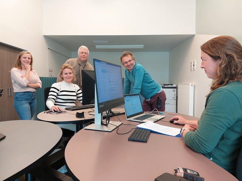 Nieuwe flexwerkplek in WZC De Zeventorentjes